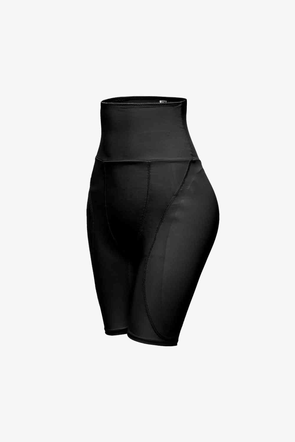 Full Size High Waisted Pull-On Shaping Shorts - Opulence & Essence