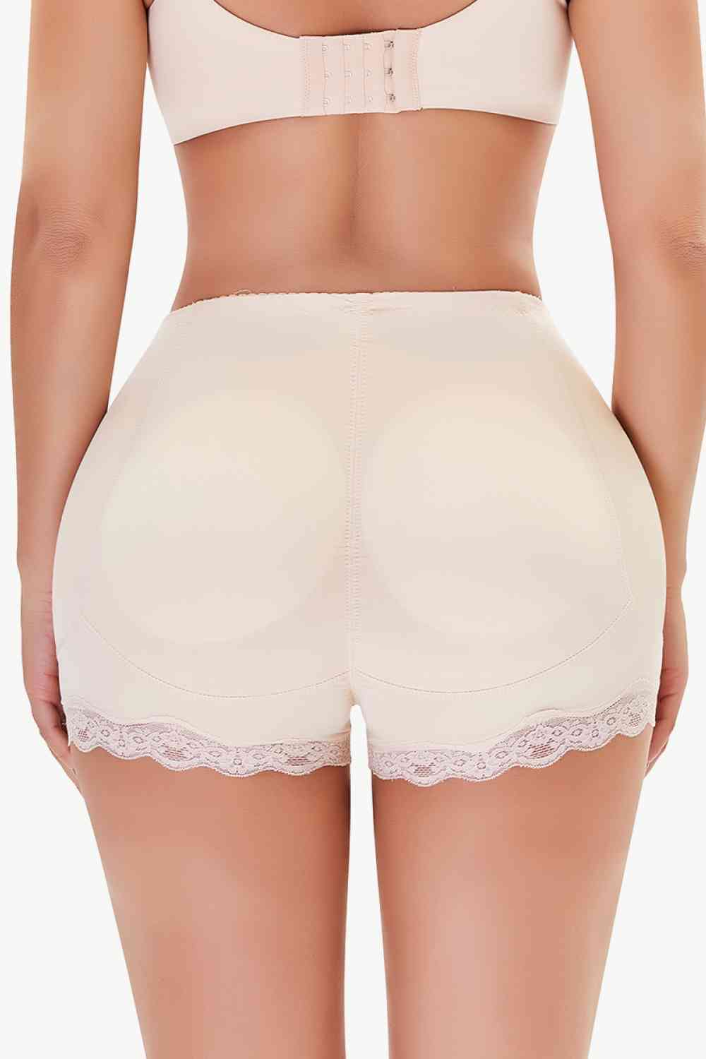 Full Size Lace Trim Shaping Shorts - Opulence & Essence