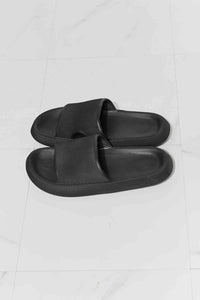 Thumbnail for MMShoes Arms Around Me Open Toe Slide in Black - Opulence & Essence